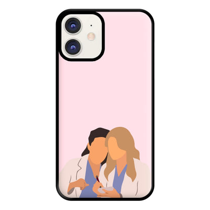 Faceless Characters - Grey's Phone Case for iPhone 12 / 12 Pro