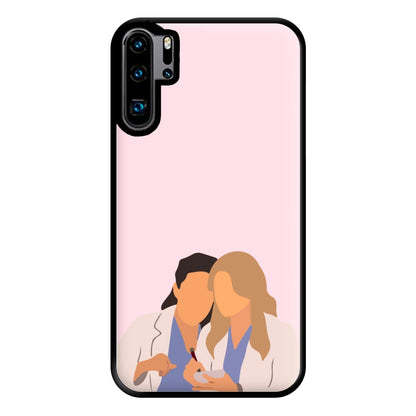 Faceless Characters - Grey's Phone Case for Huawei P30 Pro