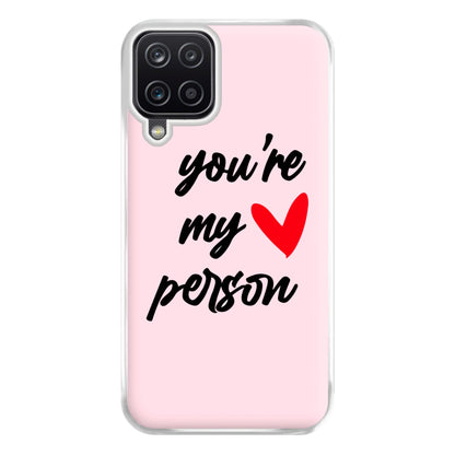 You're My Person Love - Grey's Phone Case for Galaxy A12