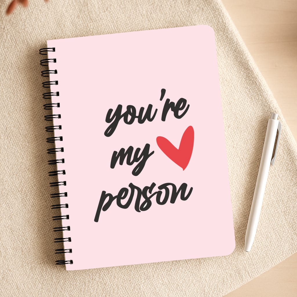 You're My Person Love - Grey's Notepad