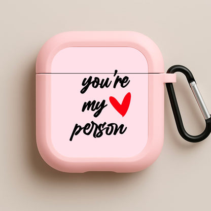You're My Person Love - Grey's Pink AirPods Case
