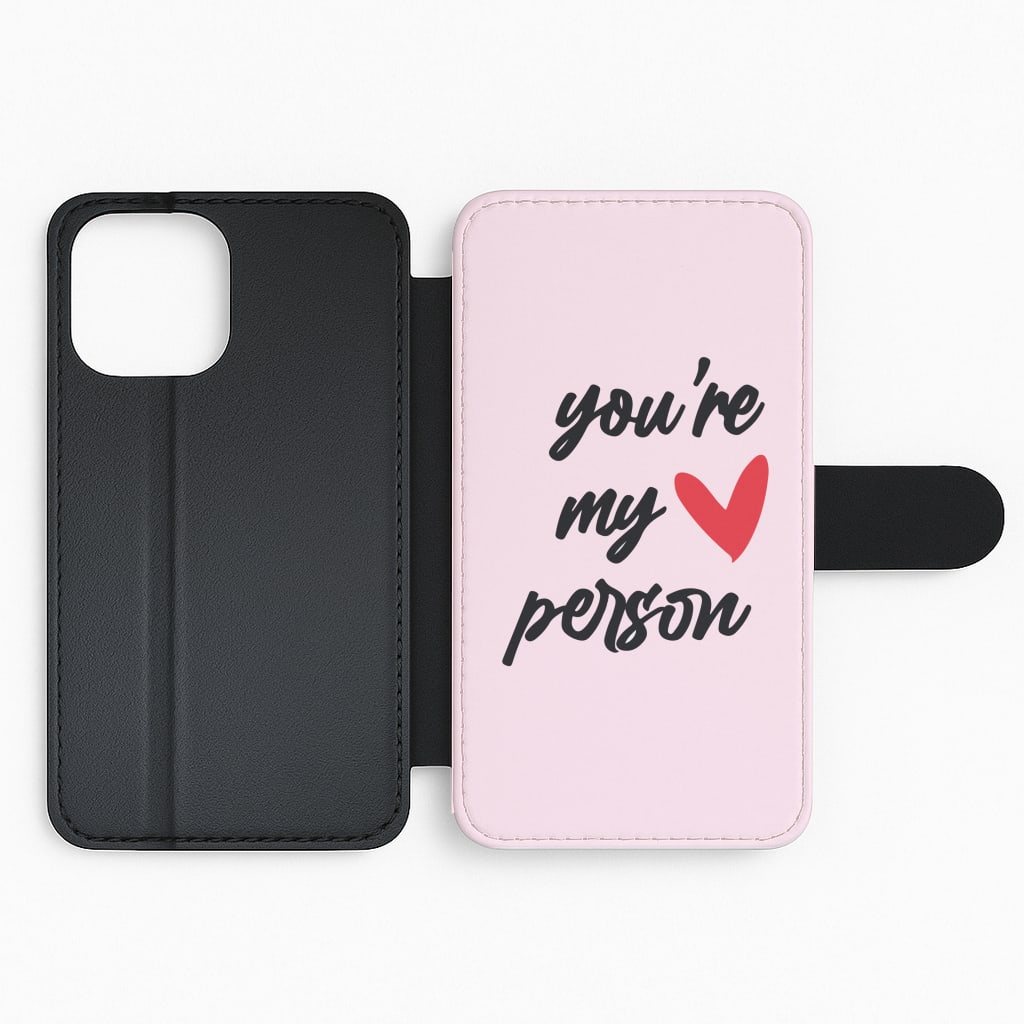 You're My Person Love - Grey's Flip Phone Case