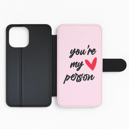 You're My Person Love - Grey's Flip Phone Case