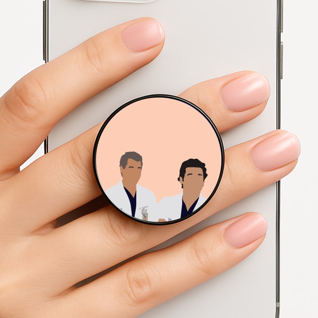Two Doctors Arm Crossed - Grey's Phone Grip