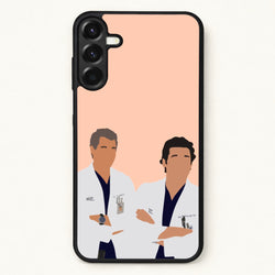 Two Doctors Arm Crossed - Grey's Phone Case for Galaxy A37