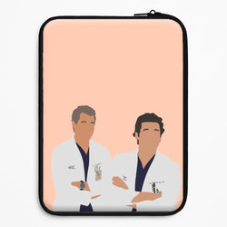 Two Doctors Arm Crossed - Grey's Universal Laptop Sleeve
