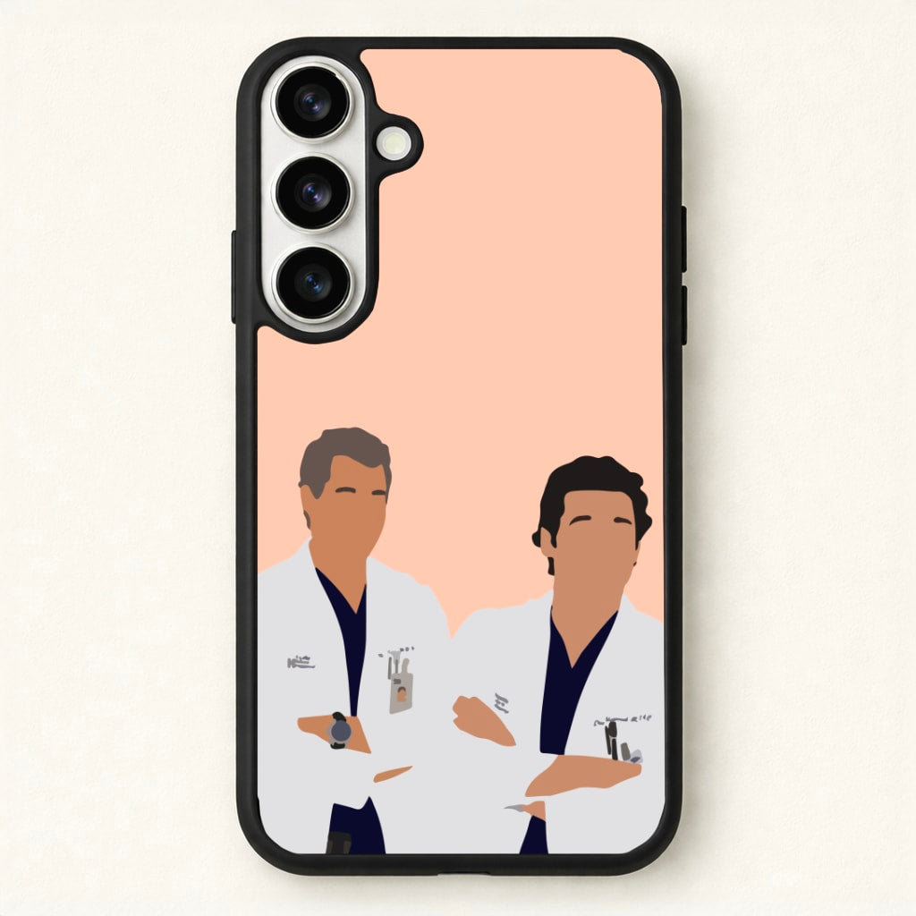 Two Doctors Arm Crossed - Grey's Phone Case for Galaxy S26