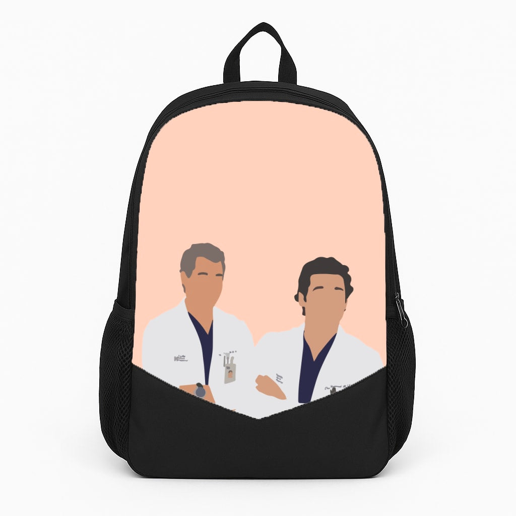 Two Doctors Arm Crossed - Grey's Backpack