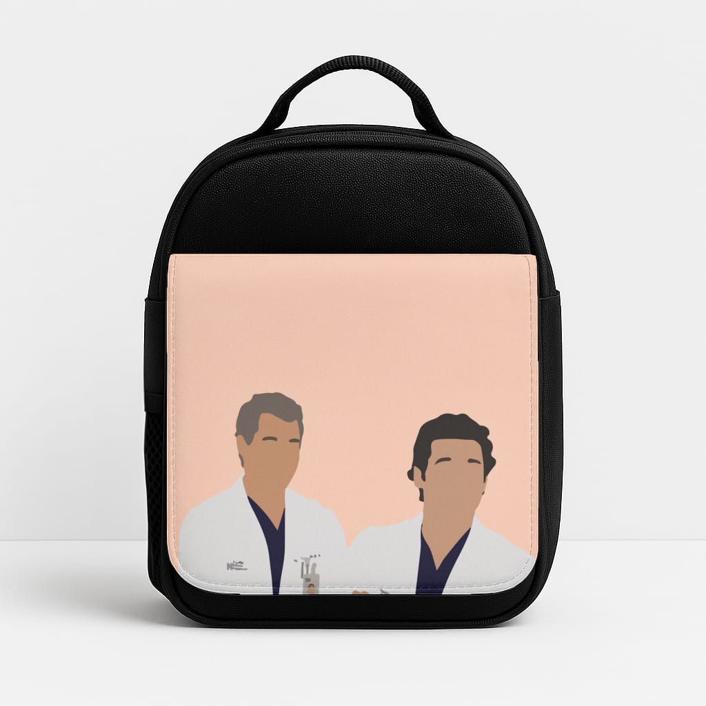 Two Doctors Arm Crossed - Grey's Insulated Lunchbox