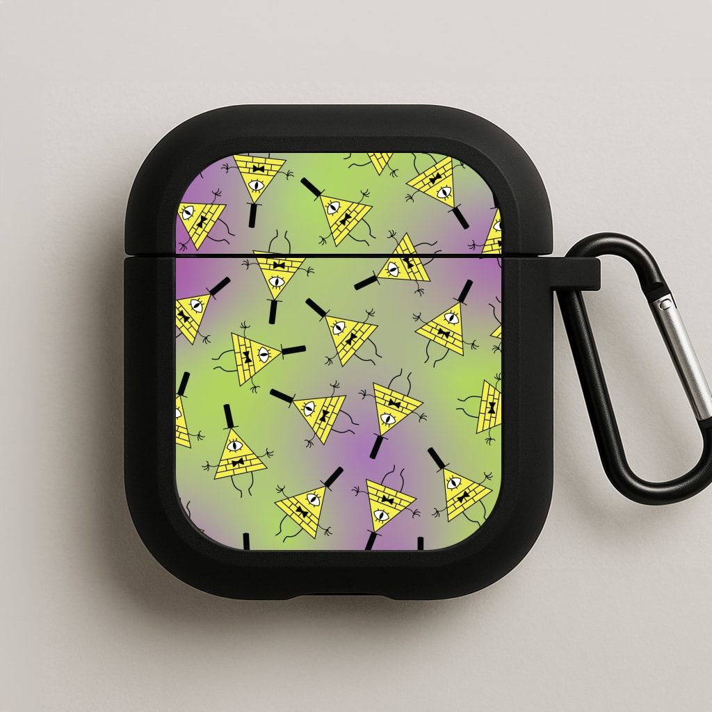 Bill Pattern AirPods Case