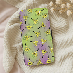 Bill Pattern Wallet Phone Case