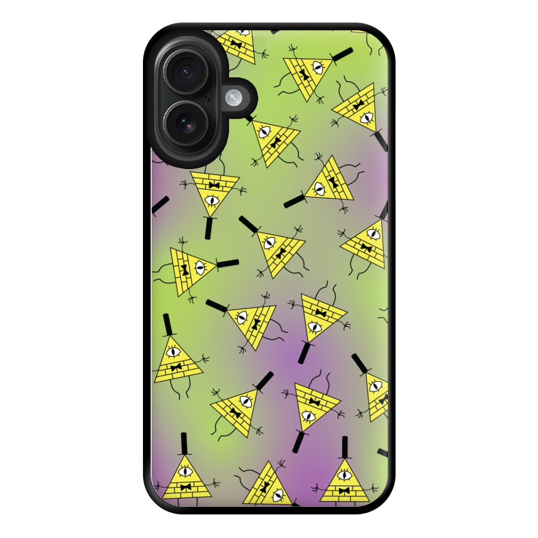 Bill Pattern Phone Case for iPhone 16 Plus