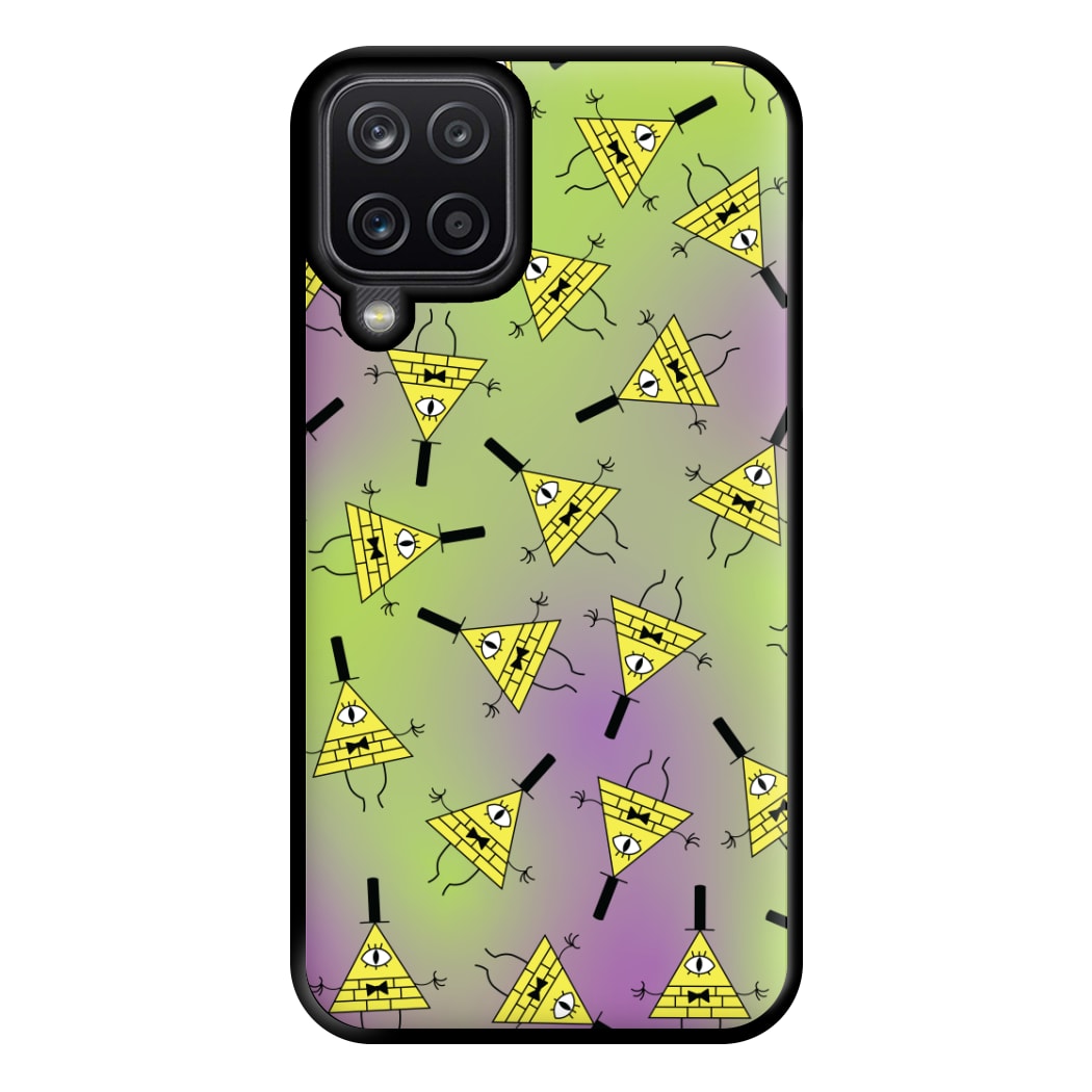 Bill Pattern Phone Case for Galaxy A12