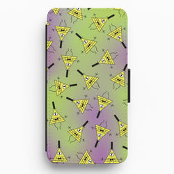 Bill Pattern Flip / Wallet Phone Case