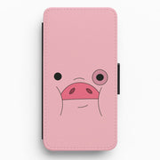 Waddles Face Flip / Wallet Phone Case 1