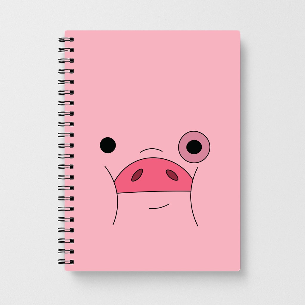 Waddles Face Notebook