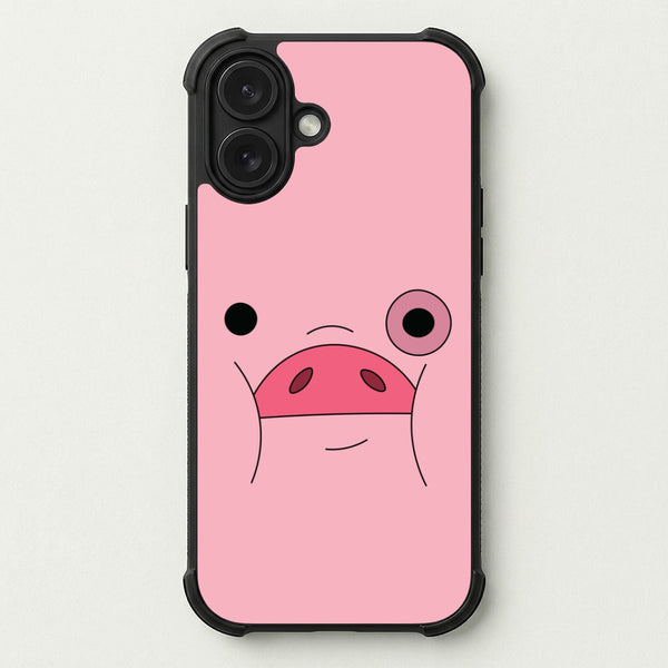 Waddles Face Phone Case — Bumper case