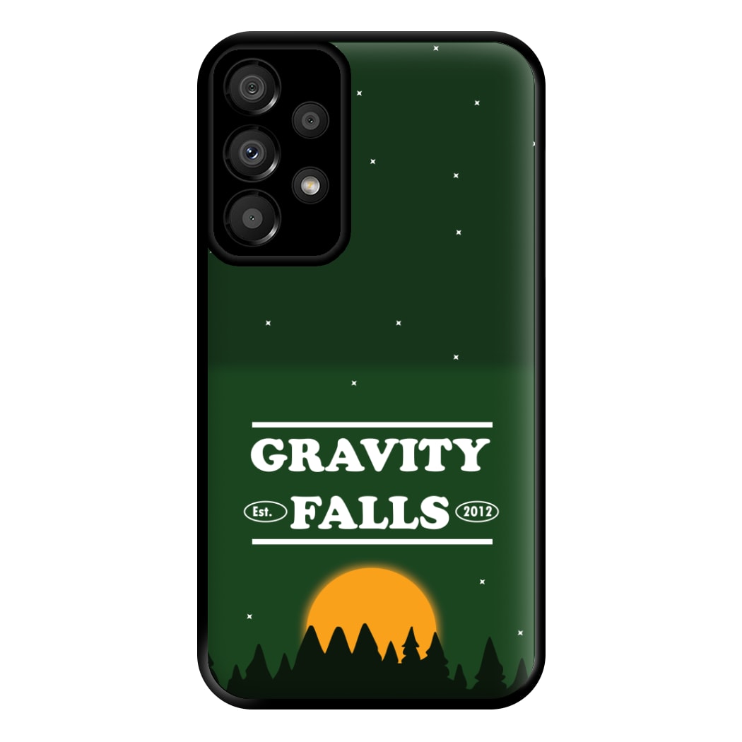 Green Forest Sunset  Phone Case for Galaxy A33