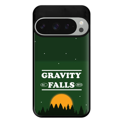 Green Forest Sunset  Phone Case for Google Pixel 9 Pro XL