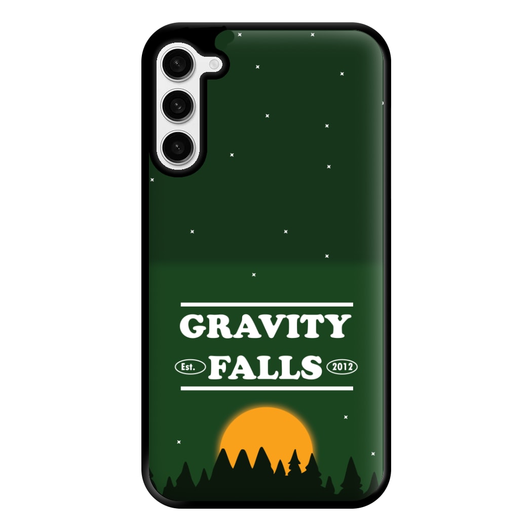 Green Forest Sunset  Phone Case for Galaxy S23 Plus