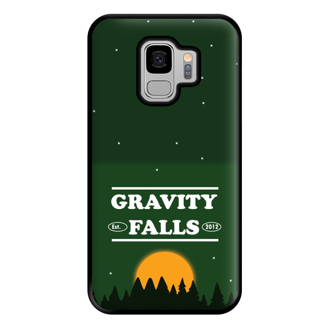 Green Forest Sunset  Phone Case for Galaxy S9 Plus