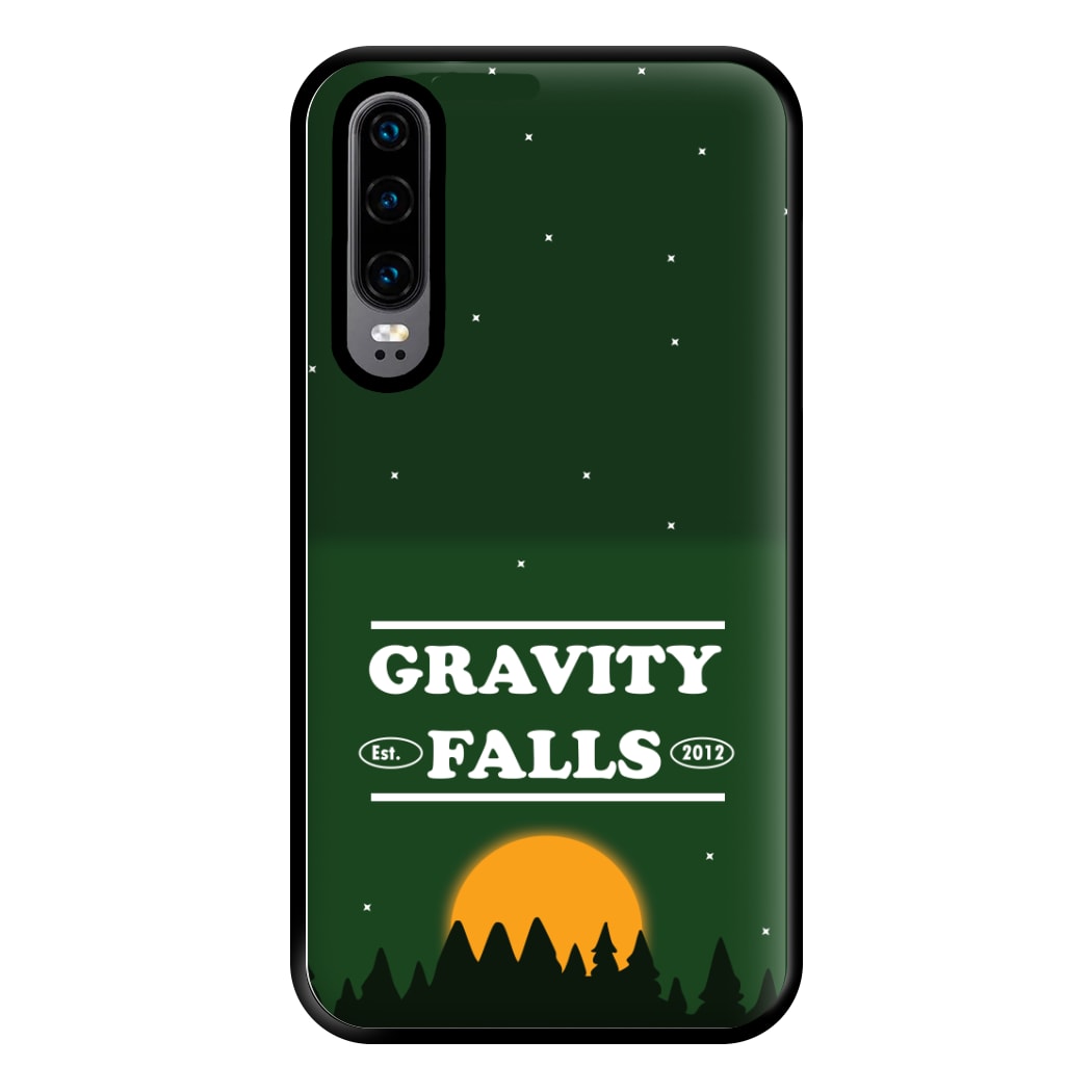 Green Forest Sunset  Phone Case for Huawei P30