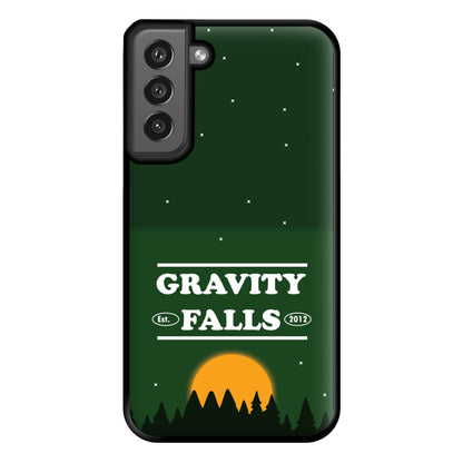 Green Forest Sunset  Phone Case for Galaxy S21FE