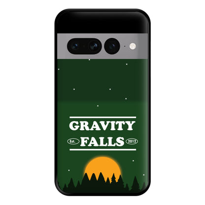 Green Forest Sunset  Phone Case for Google Pixel 7 Pro