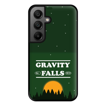 Green Forest Sunset  Phone Case for Google Pixel 8