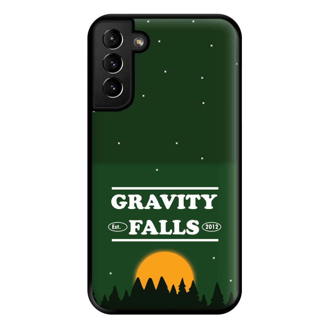 Green Forest Sunset  Phone Case for Galaxy S21 Plus