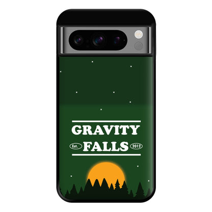 Green Forest Sunset  Phone Case for Google Pixel 8 Pro