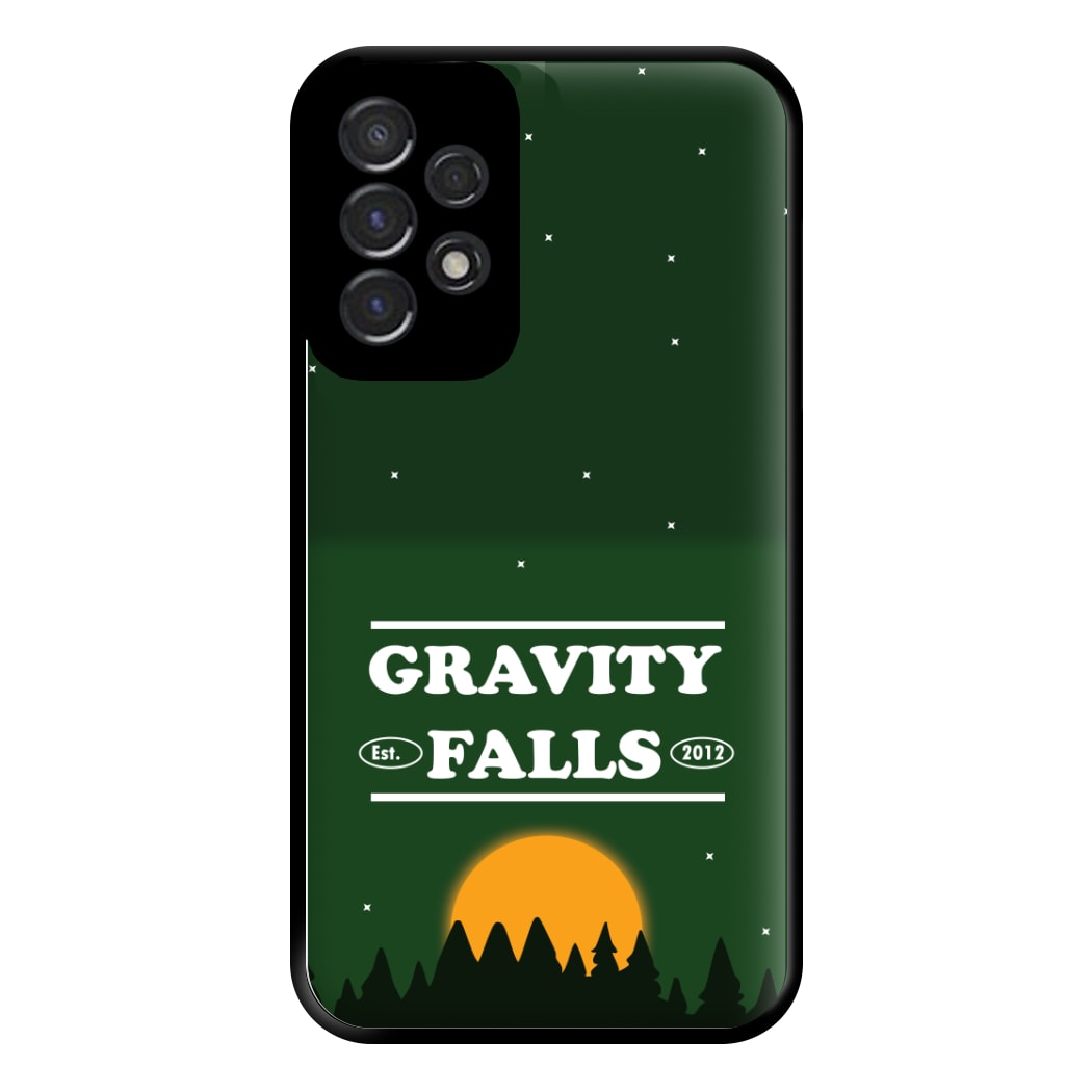 Green Forest Sunset  Phone Case for Galaxy A53