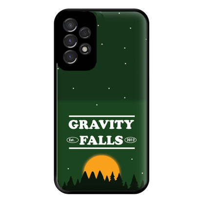 Green Forest Sunset  Phone Case for Galaxy A53