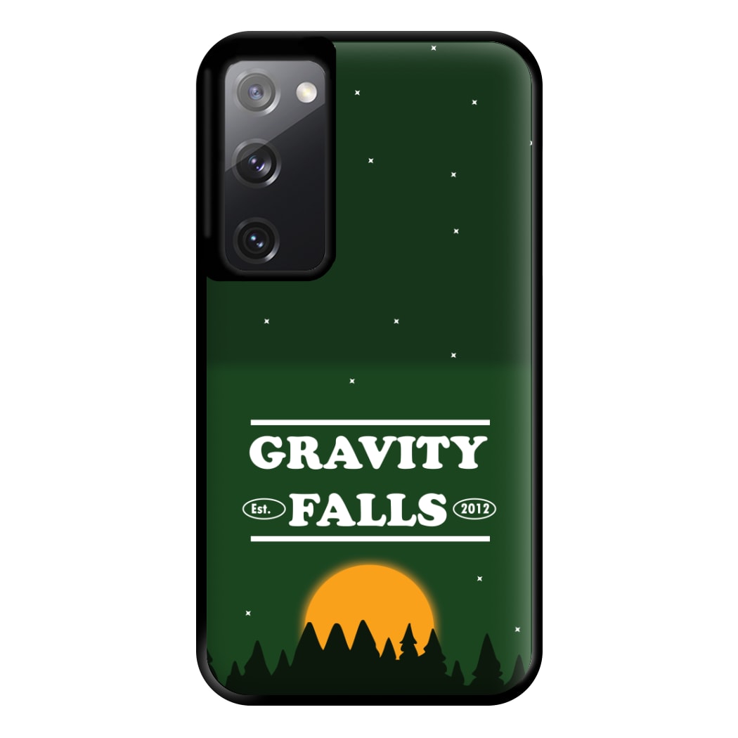 Green Forest Sunset  Phone Case for Galaxy S20FE