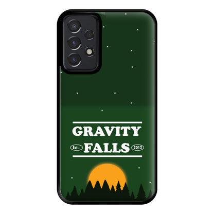 Green Forest Sunset  Phone Case for Galaxy A52 / A52s