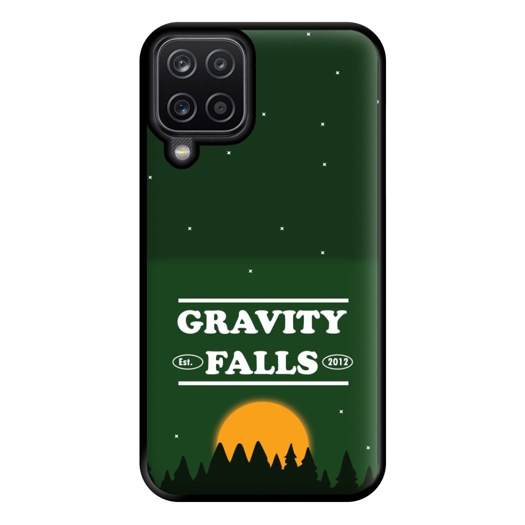 Green Forest Sunset  Phone Case for Galaxy A12