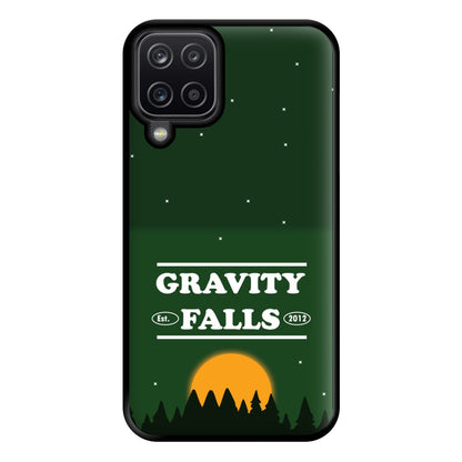 Green Forest Sunset  Phone Case for Galaxy A12