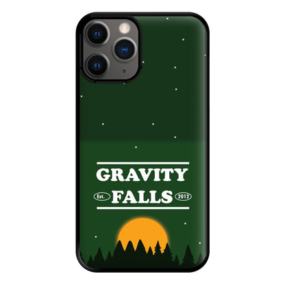 Green Forest Sunset  Phone Case for iPhone 12 Pro Max