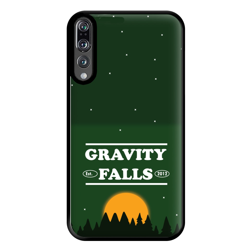 Green Forest Sunset  Phone Case for Huawei P20 Pro