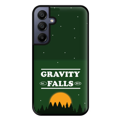 Green Forest Sunset  Phone Case for Galaxy A15