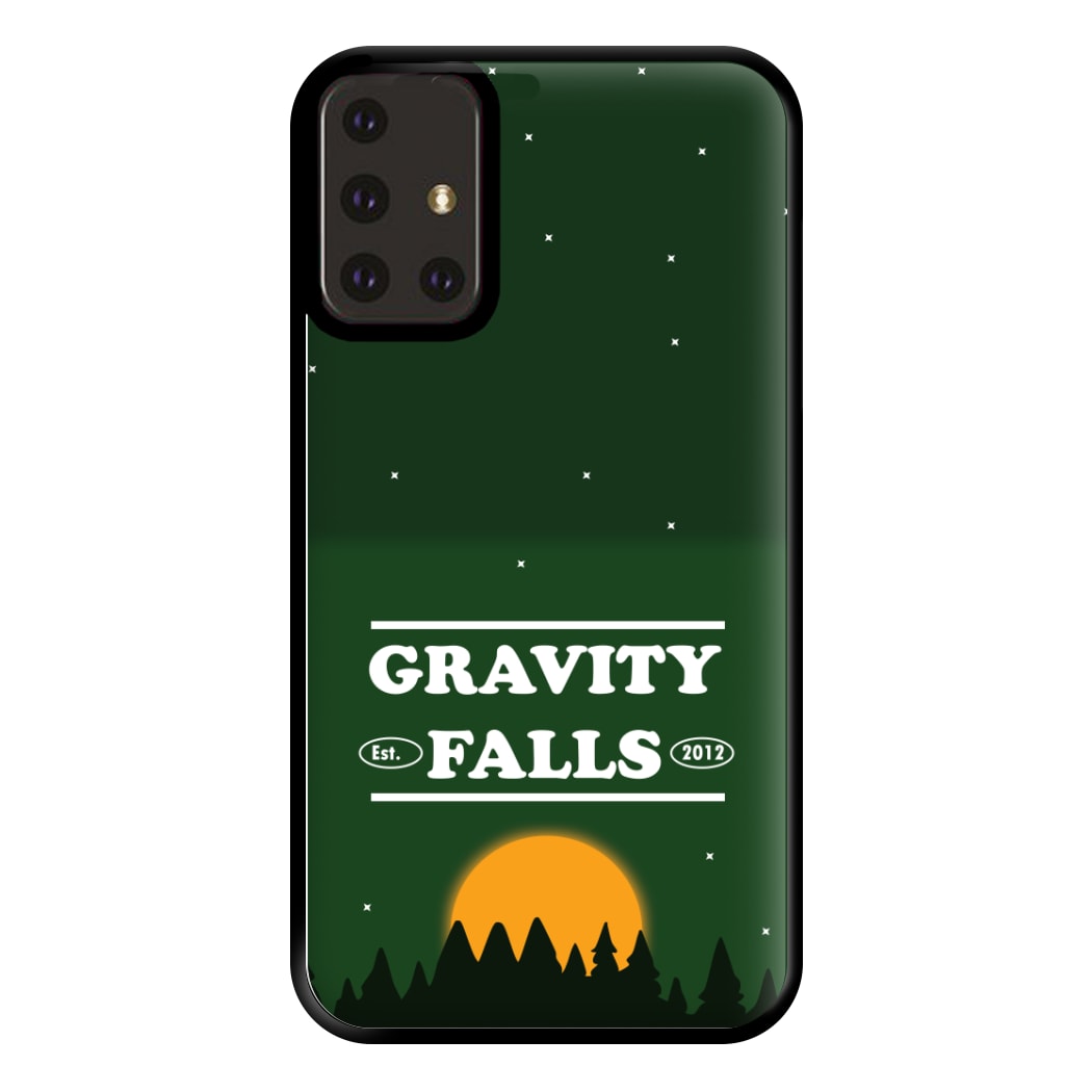 Green Forest Sunset  Phone Case for Galaxy A71