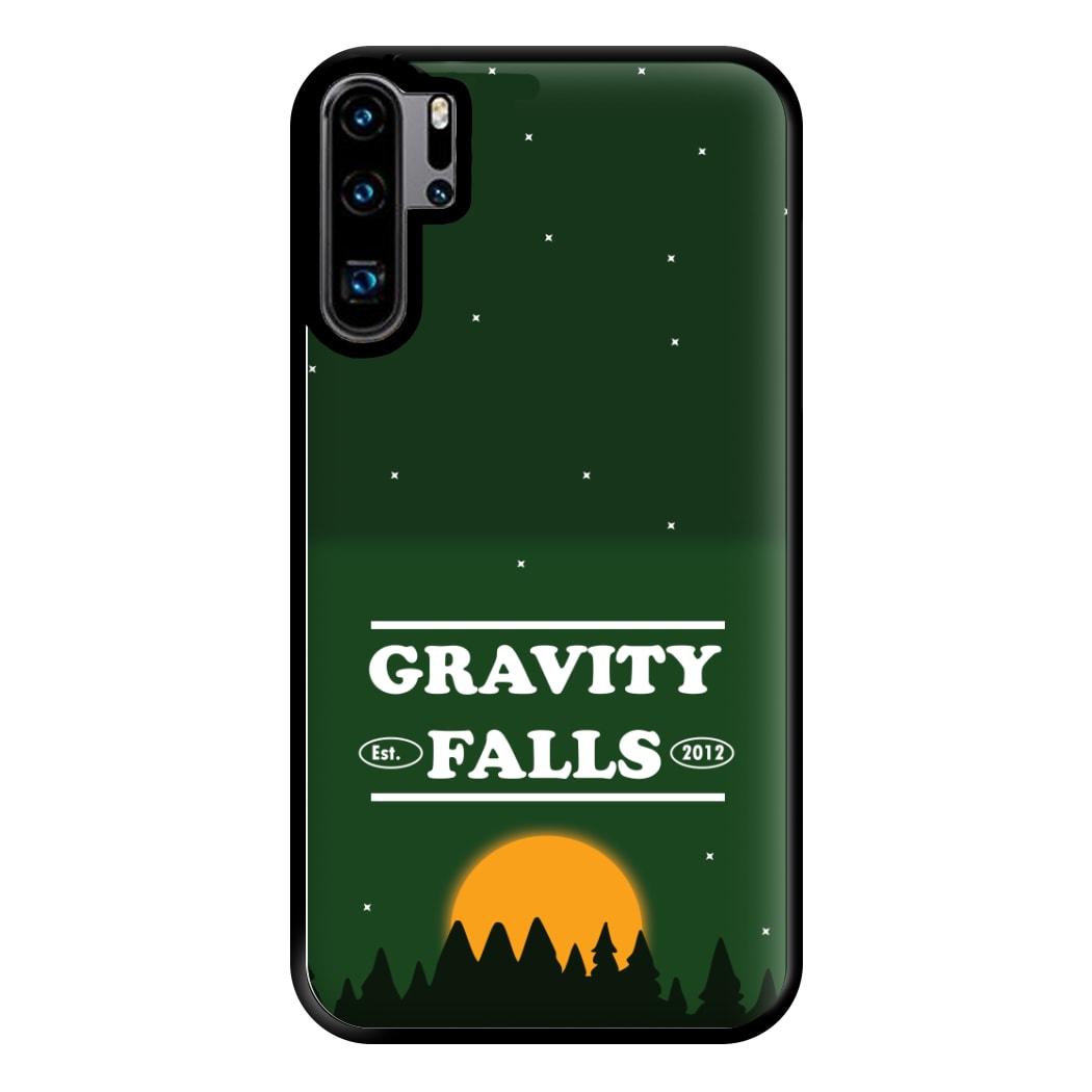 Green Forest Sunset  Phone Case for Huawei P30 Pro