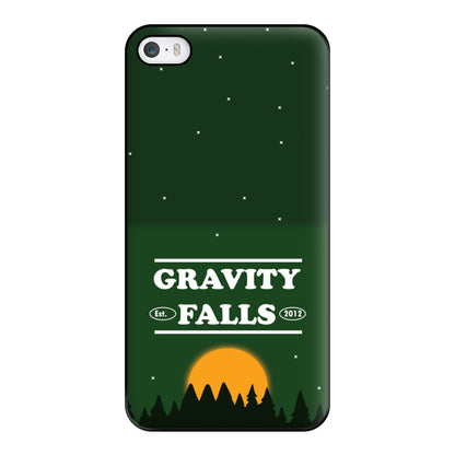 Green Forest Sunset  Phone Case for iPhone 5 / 5s / SE 2016