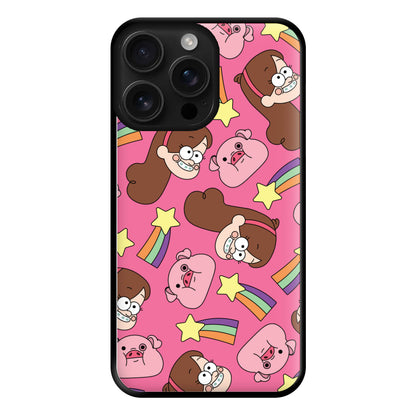 Mabel And Stars Pattern Phone Case for iPhone 16 Pro Max