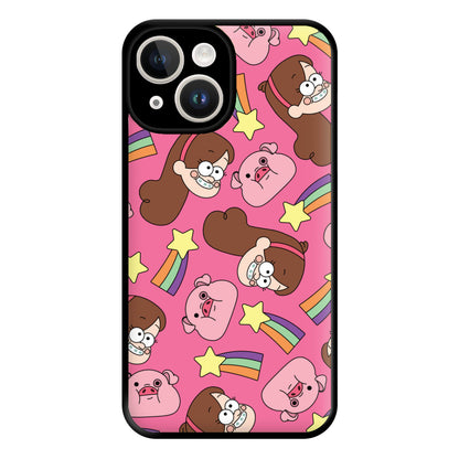 Mabel And Stars Pattern Phone Case for iPhone 14