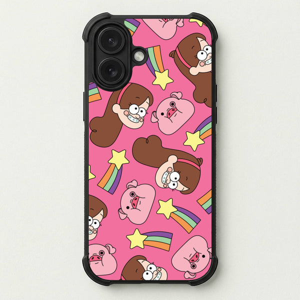 Mabel And Stars Pattern Phone Case — Bumper case