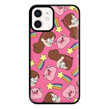 Mabel And Stars Pattern Phone Case for iPhone 12 Mini