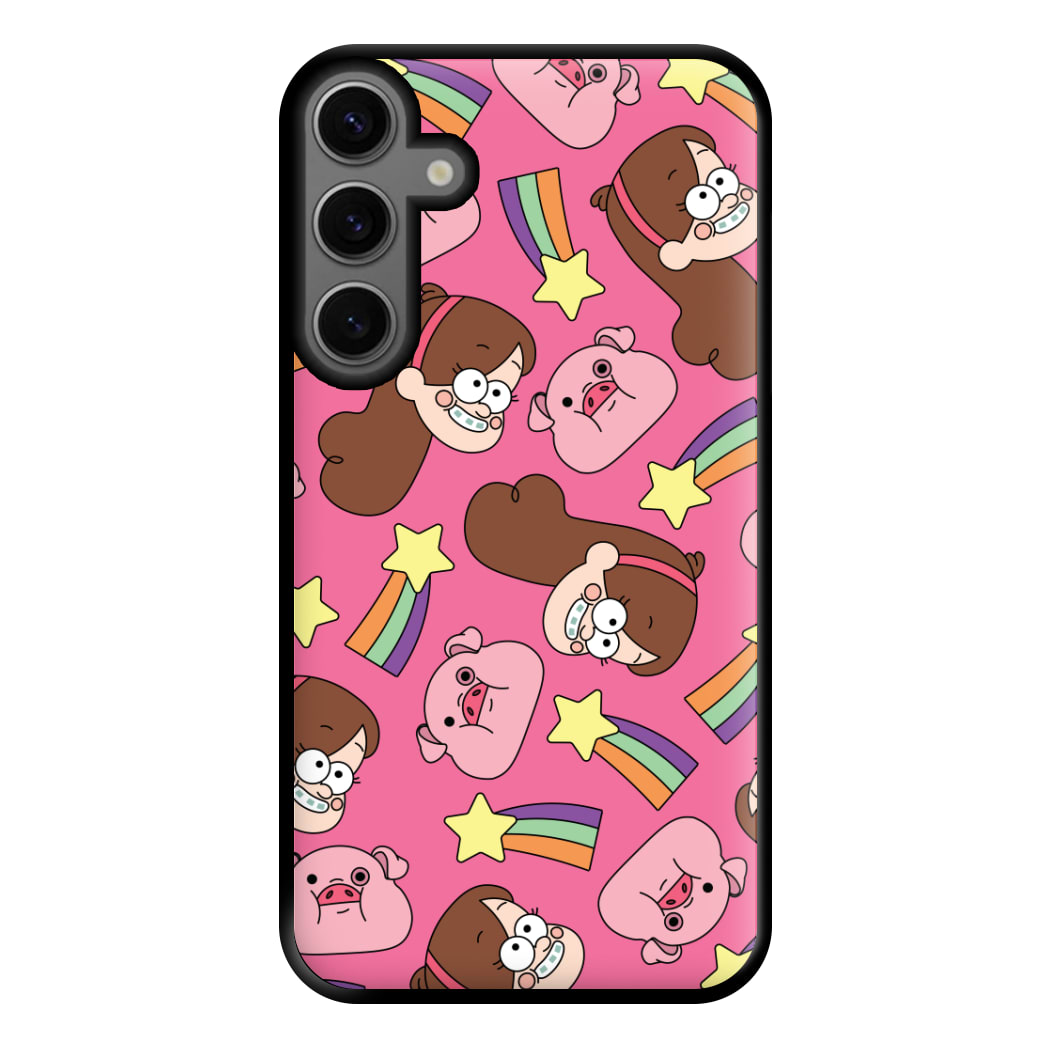 Mabel And Stars Pattern Phone Case for Galaxy S23FE