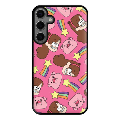 Mabel And Stars Pattern Phone Case for Galaxy S23FE