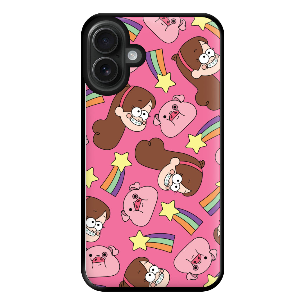 Mabel And Stars Pattern Phone Case for iPhone 16 Plus